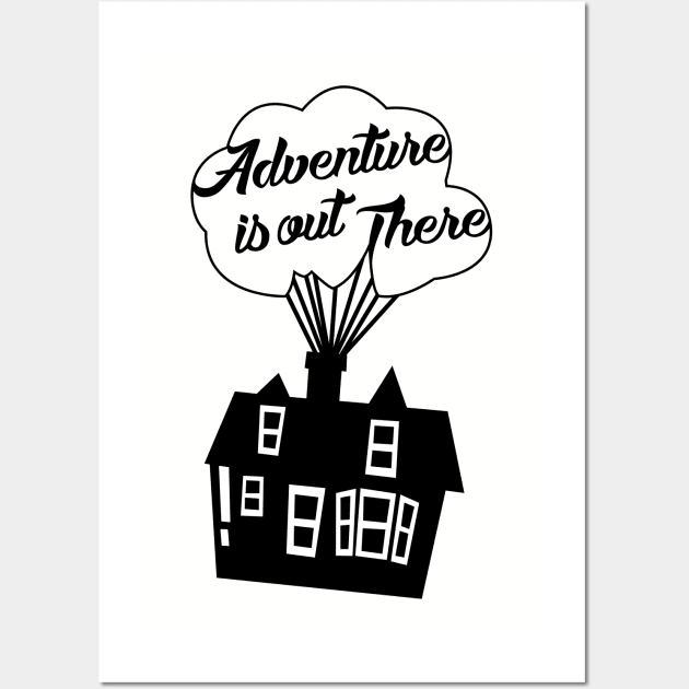 Adventure Is Out There Wall Art by AddictingDesigns